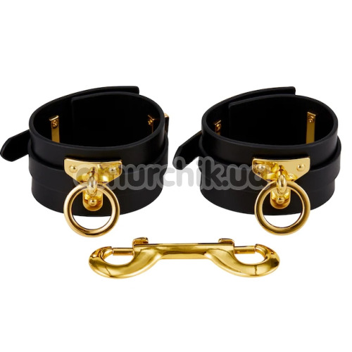 Фіксатори для рук Upko Leather Handcuffs S, чорні
