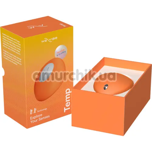 Клиторальный вибратор We-Vibe Temp (ви вайб темп оранжевый)