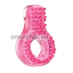 Кільце-насадка Super Stretch Stimulator Sleeve - Noduled Pink - Фото №1