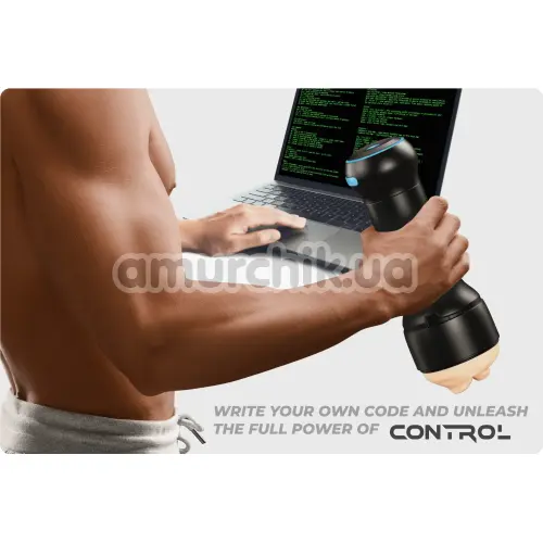 Інтерактивна насадка на мастурбатор Kiiroo Control, чорна