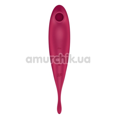 Симулятор орального сексу для жінок з вібрацією Satisfyer Twirling Pro+, рожевий