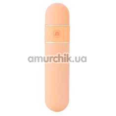 Симулятор орального сексу для жінок з вібрацією  KissToy Isla, помаранчевий - Фото №1