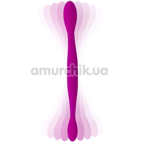 Двокінцевий вібратор Infinity, фіолетовий