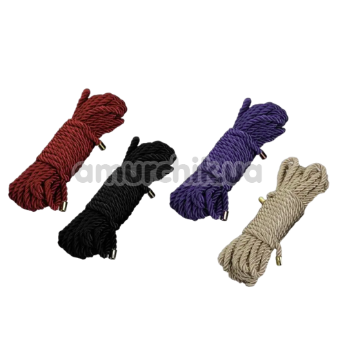 Мотузка Upko Restraints Bondage Rope 10м, чорна