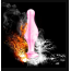 Анальная пробка Lovetoy Glass Romance GS17, розовая - Фото №8