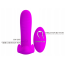 Вибратор для клитора и точки G Pretty Love Remote Control Massager, фиолетовый - Фото №8