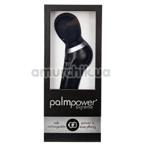 Універсальний вібромасажер Palm Power Extreme, чорний