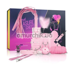 Бондажний набір Loveboxxx Secret Pleasure Chest Pink Passion, рожевий - Фото №1