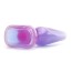Анальная пробка Crystal Jellies Medium, 14 см фиолетовая - Фото №5