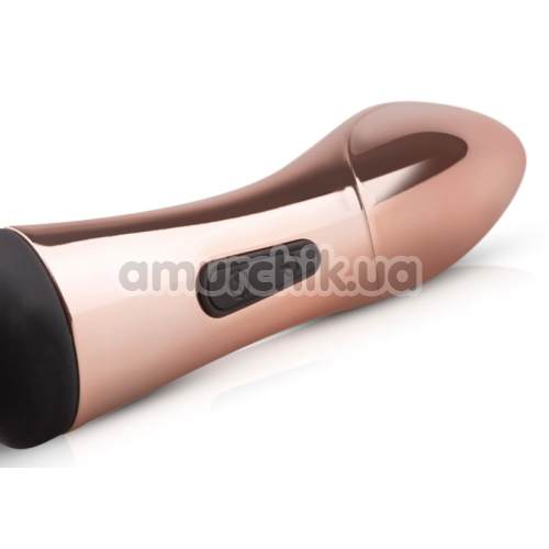 Универсальный вибромассажер Rosy Gold Nouveau Curve Massager, розовый
