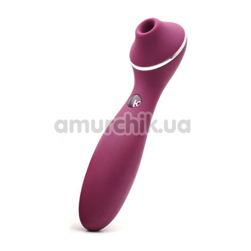 Симулятор орального секса для женщин с вибрацией KissToy Polly Plus, фиолетовый