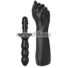 Кулак для фістингу TitanMen The Fist with Vac - U - Lock, чорний - Фото №1