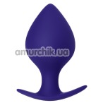 Анальная пробка ToDo Anal Plug Glob 4.5 см, фиолетовая - Фото №1