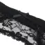 Комплект Star Night Lace Garter Belt With Thong, чорний: пояс для панчіх + трусики-стрінги - Фото №6