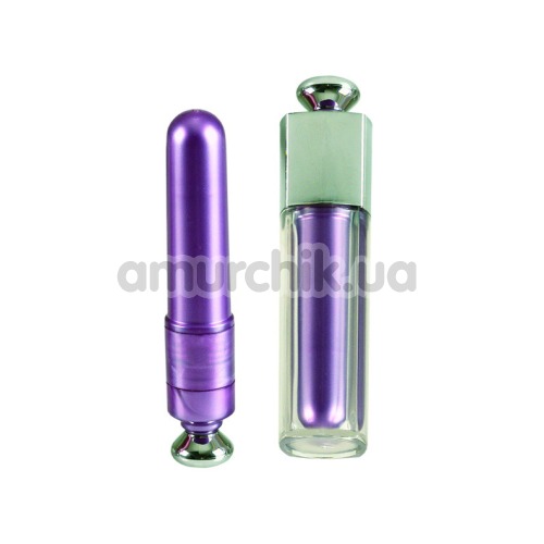 Кліторальний вібратор Discreet Intimates Massager, фіолетовий - Фото №1