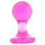 Анальная пробка Luna Balls Medium, розовая - Фото №1