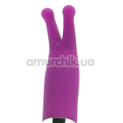 Клиторальный вибратор Crush Luv Bug, фиолетовый