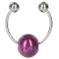 Набор зажимов Nipple Play Purple Chain Nipple Clamp, фиолетовый - Фото №4