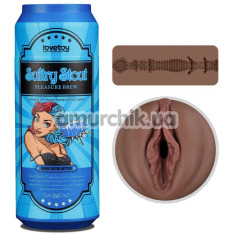 Искусственная вагина Pleasure Brew Masturbator Sultry Stout, коричневая - Фото №1
