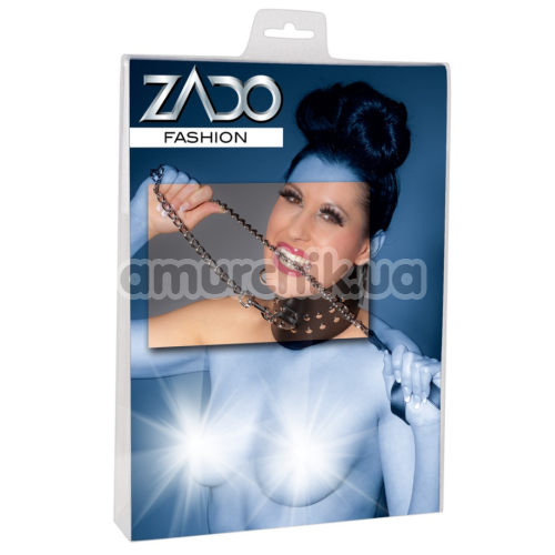 Поводок Zado Leather Leash 2060035, черный