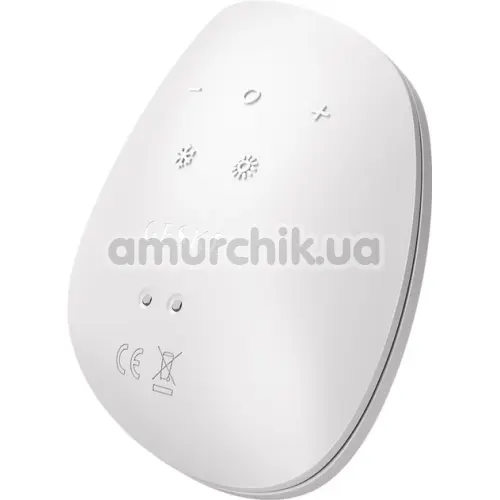 Ультразвуковой массажер-маска для лица Geske Sonic Warm & Cool Mask 9 in 1, белый