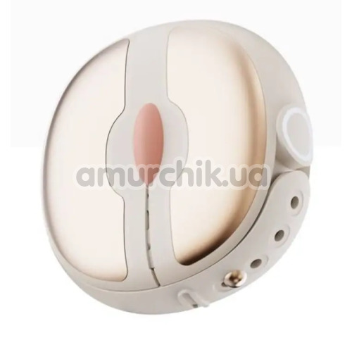 Зажимы на соски с вибрацией Qingnan No.3 Wireless Control Vibrating Nipple Clamps, розовые