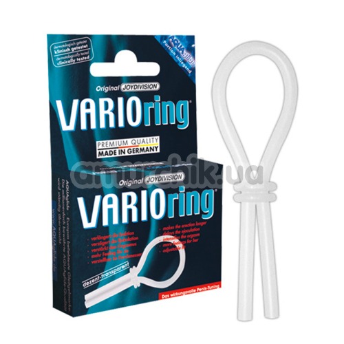 Эреционное кольцо Vario Ring белое