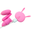 Анально-вагінально-кліторальний вібратор Tongue Lick Mimi Toy EG-009A3, рожевий - Фото №4
