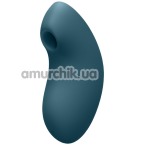 Симулятор орального сексу для жінок з вібрацією Satisfyer Vulva Lover 2, синій - Фото №1