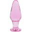 Анальна пробка Glass Romance GS11, рожева - Фото №1