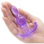 Анальная пробка Jelly Rancher Wave T-plug, фиолетовая - Фото №4