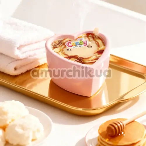 Свеча для массажа Candy Heart Pancake - панкейк, 70 мл