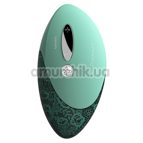Симулятор орального сексу для жінок Womanizer W500 Pro, зелений - Фото №1