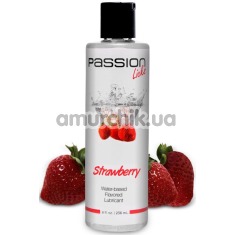 Лубрикант зі смаком полуниці Passion Licks Strawberry, 236 мл - Фото №1