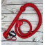 Плеть DS Fetish Whip Long с наконечником - сердцем, красная - Фото №6