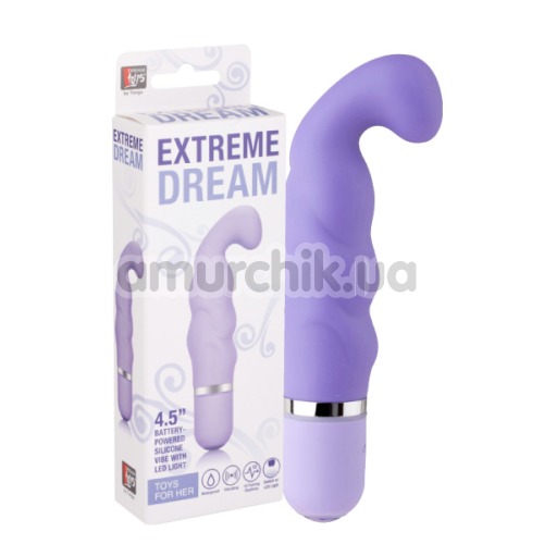 Вібратор для точки G Extreme Dream, фіолетовий