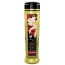 Массажное масло Shunga Erotic Massage Oil Romance Sparkling Strawberry Wine - клубничное вино, 240 мл - Фото №2