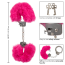 Наручники Calexotics Ultra Fluffy Furry Cuffs, розовые - Фото №5