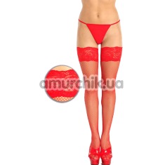 Чулки Stockings красные (модель 5517) - Фото №1