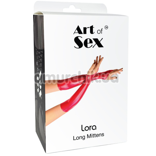 Перчатки длинные Art of Sex Lora, черные