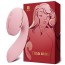Вібратор для клітора і точки G KissToy Tina Mini, рожевий - Фото №3