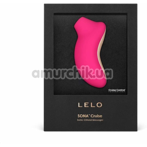 Симулятор орального сексу для жінок Lelo Sona Cruise Cerise (Лело Сона Круз Церіс), рожевий