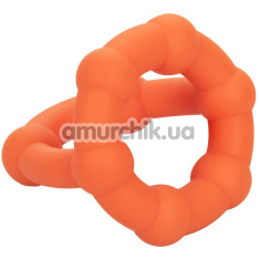 Ерекційне кільце для члена Alpha Liquid Silicone All Star Ring, помаранчеве - Фото №1
