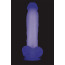 Фаллоимитатор Evolved Luminous Dildo, фиолетовый - Фото №7