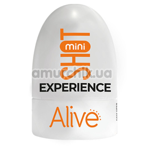 Мастурбатор Alive Mini Shot Experience, телесный