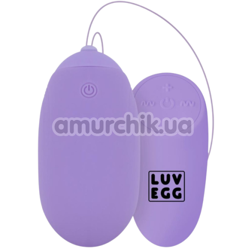 Віброяйце Luv Egg XL, фіолетове - Фото №1