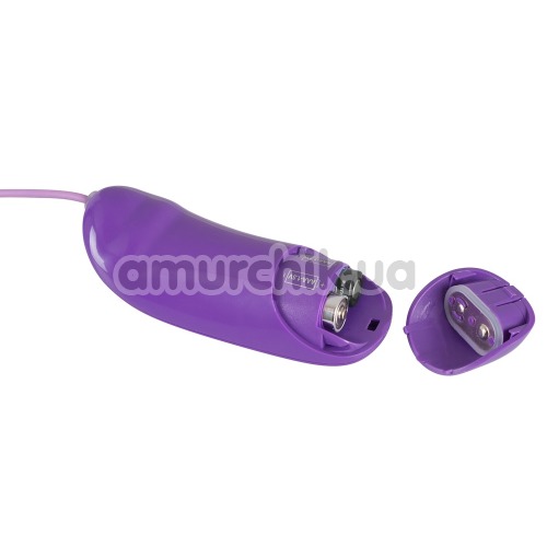 Вибратор для точки G Purple Vibe Silicone, фиолетовый