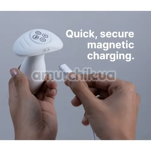 Анальная пробка с вибрацией и подсветкой Illumination The Plug, белая