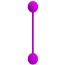 Вагинальные шарики Pretty Love Kegel Ball III, фиолетовые - Фото №3