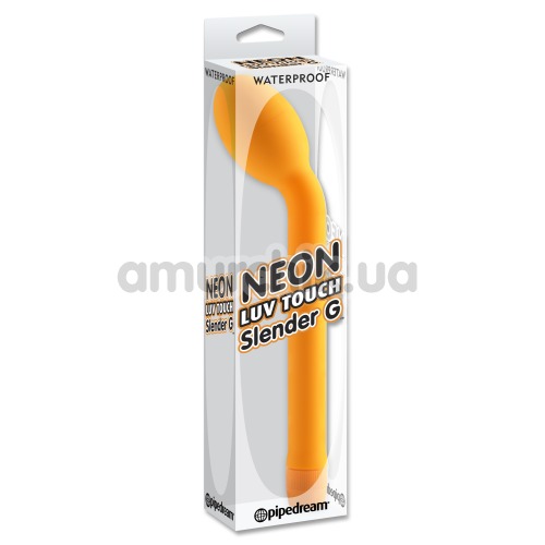 Вибратор для точки G Neon Luv Touch Slender G, оранжевый